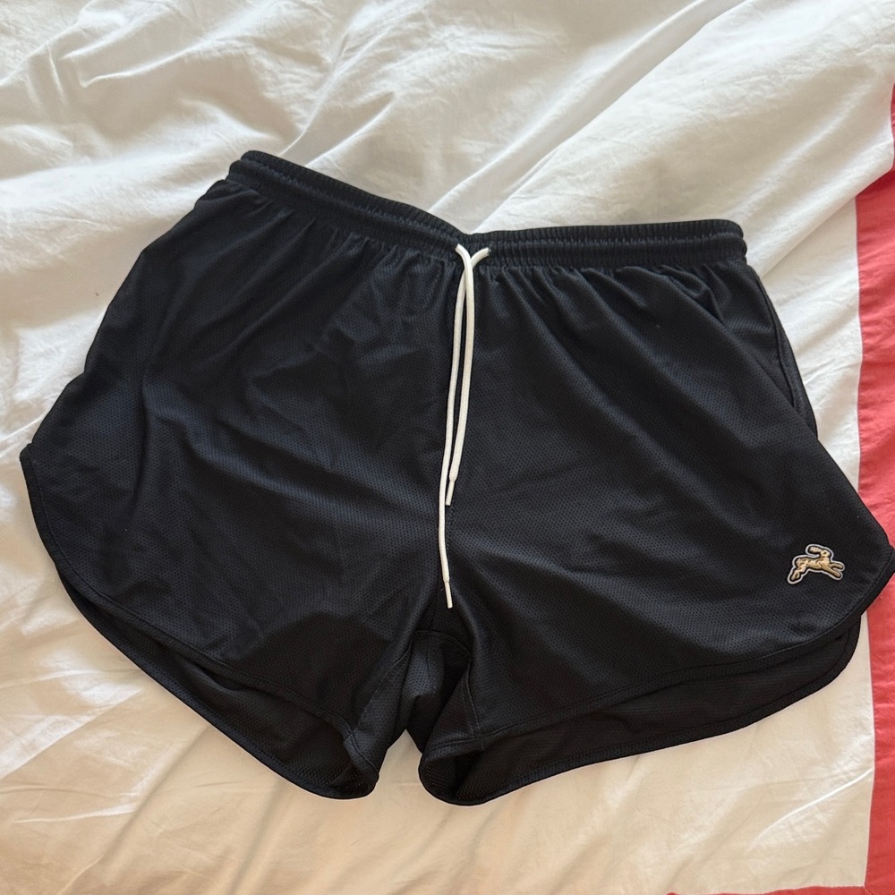 TRACKSMITH Black Womens Athletic Shorts - Van Courtland